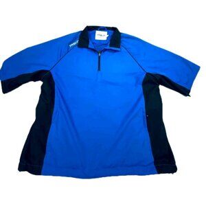 Proquip Tempest Golf Windproof Rain Top Men XL Shorts Sleeve 1/4 Zip Performance